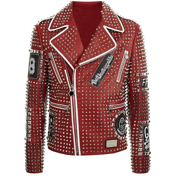 leather jacket　牛革 GaoLeAve Men's spring and autumn leather jacket casual